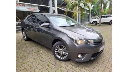 TOYOTA - COROLLA - 2016/2017 - Cinza - R$ 88.000,00